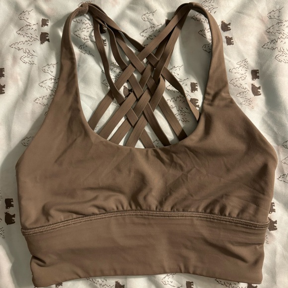 lululemon athletica Other - Olive green lululemon sports bra size 2